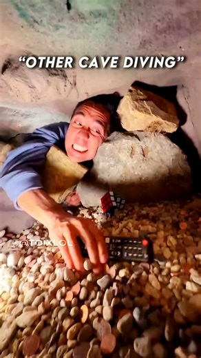 Others Cave Diving vs King of Cave Diving.💀