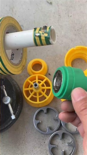 The Easiest PVC Threading Technique! 🔥🎯 | #tips, #shorts