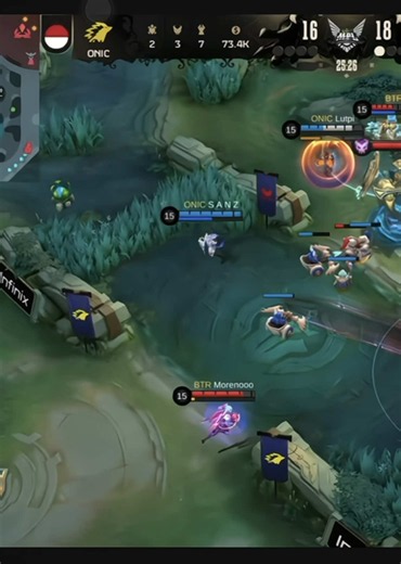Mobile Legends All Star: ONIC vs BTR highlights and emote moments