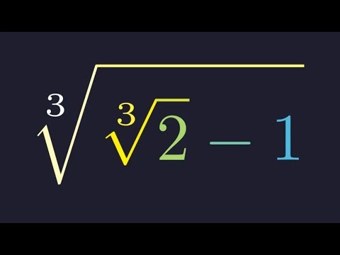 How to Simplify a Nested Cube Root