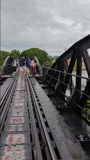 World War 2 Bridge On river Kawai