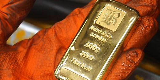 Inside the UK’s only gold refinery 99.99% pure gold bars are made