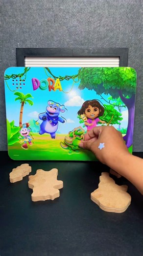 DORA Wooden Sound Puzzle #toys