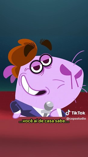 O Silvio Santos do universo de Tromba Trem é uma capivara que se chama “Ciro Campos”. Ícone! #desenhoanimado #trombatrem