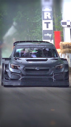 The fastest Subaru to ever hit the Goodwood hillclimb😳 #subaru #boxer #goodwood #projectmidnight