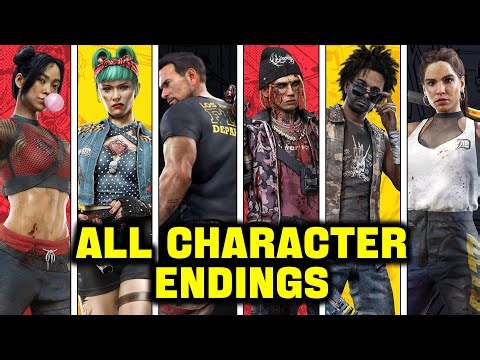 Dead Island 2 - All 6 Characters Endings (4K)
