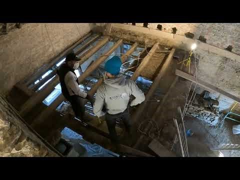 Demolition of the Ceiling - Concrete Renovation DIY - Episode 6