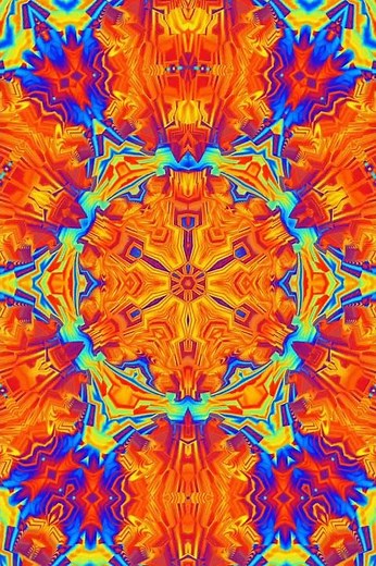 Calming Kaleidoscope Mandalas | Relaxing Geometric Patterns | Kaleidoscope Visuals Video Animation