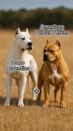 Dogo Argentino y American Pitbull Terrier: Híbrido Único