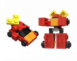 LEGO MOC-42748 Transformer Mini G1 Hot Rod (Creator 2020)