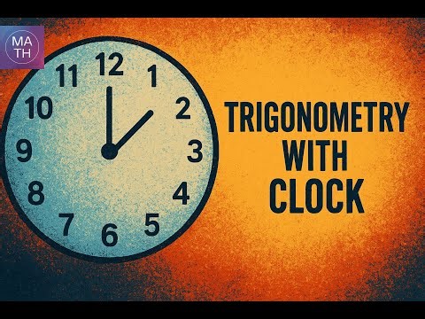 Trigonometry with clock