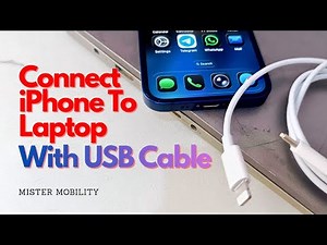 How To Connect iPhone To Laptop With USB Cable