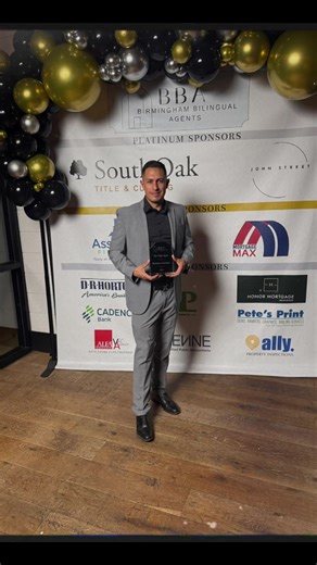 Noche de premios 🏆 RC realty group 🔑 #realtors #birmingham #thankful
