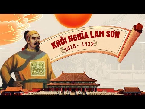 SLIDE SAMPLE OF LAM SON UPRISING IN 1418-1427 POWERPOINT TEMPLATE