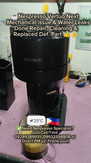 ®️✅PTPA...WE Do Service / Repair !! 😉 NESPRESSO Professional , B-Coffee, Dolce Gusto or any Branding of Home Use or Commercial Coffee Machine. ☕ Home Service or Walk in. ☕ Or Send us via Lalamove / GrabExpress or any shipping company. ✔️Free Check up" (@Repair Shop) ✔️Payment after completely Done" (Repair) ✔️ Affordable Service Rate👍 ✔️ Unfixed, No Charge" (@Repair Shop) For Inquiries, Please Contact us @ 09289389931 or 09932598808 Look for Rommel Maneja or Please visit our Fb Page or Persona