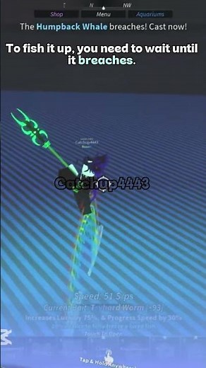 HOW TO ACTUALLY SPAWN THE HUMPBACK WHALE #fisch #robloxfisch #fischroblox #roblox #shorts #trending