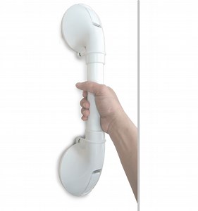 Aluminium Suction Grab Rail 300mm White- RG5903