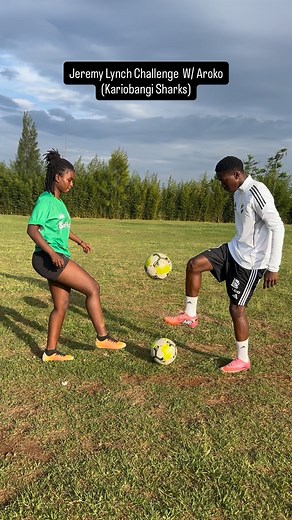 17K views · 303 reactions | Filmed this a couple of weeks ago with the 17year old wonderkid , who in my opinion plays like Jude Bellingham ! Ladies and Gentlemen @aroko_10 ! Kariobangi Sharks! #football | Annette Wachira | Facebook