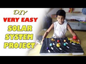 Solar system making school project || how to make solar system model || SOLAR SYSTEM
