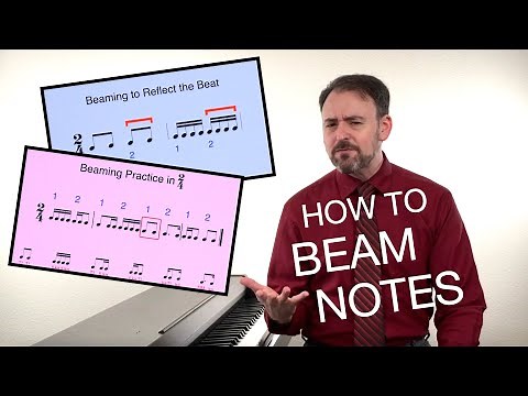 Music Theory: Beaming to Show the Beat