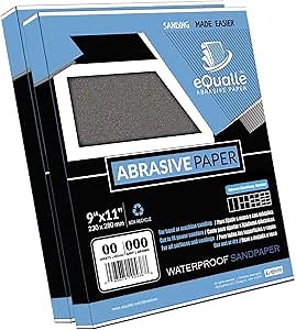Bundle - 2 items. Sandpaper | 50 Sheets | Grit 80 | Grit 150