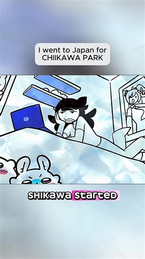 I went to Japan for CHIIKAWA PARK Part 1 #jaidenanimations #animation #foryoupage #foryou #fyp