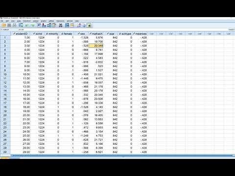 Multilevel model comparisons in SPSS and jamovi using chi square difference test (free calculator)