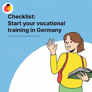 ❓ Interested in vocational training in Germany? ⏰ The time is now, because the demand for skilled workers is currently high in Germany. 📋 You are wondering which documents you need to apply? Then today's checklist is for you! 😎 | Deutschland.de
