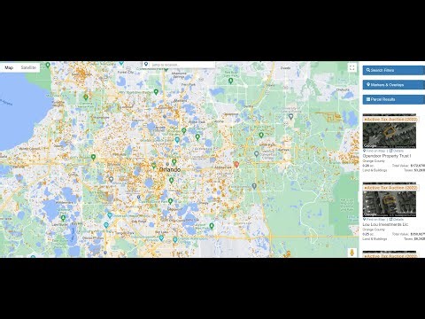 How to find tax properties by address or landmark