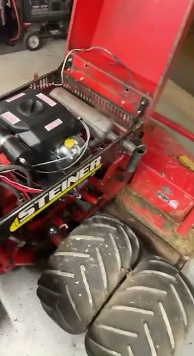Steiner 420 Predator engine swap