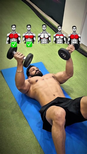 🔥 HOW TO BUILD A BIGGER CHEST WITH DUMBBELLS 🔥How to shred your chest at home