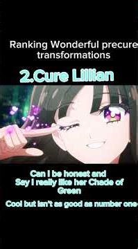 Ranking wonderful precure transformations !