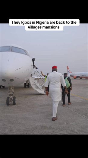 Nigerians return to their mansions in the village | igbo