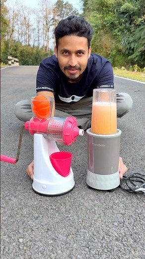 Hand Juicer Vs Electric Blender Mixer Grinder Unboxing😍