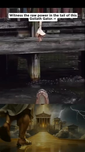 Earth | Nature | Ocean on Instagram: "A Goliath alligators tail is so powerful that it can launch its body out of the water like a rocket, smashing prey or surprising anything nearby. That tail isn’t just for swimming-it’s a weapon, a launcher, and a balance tool all in one. Imagine the force it can generate in a single swipe! . . . #trendingreels #didyouknow #mindblowing #nature #forest #unexplored #earth #viral #explore #facts #usa #goliath"