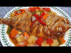 SWEET AND SOUR FISH | BISAYA STYLE SUPER QUICK AND EASY RECIPE BY.ESTELLA CHANNEL
