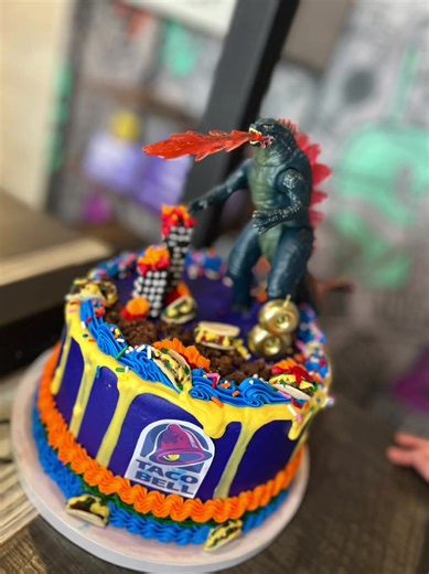 Godzilla-Themed Taco Bell Birthday Party Ideas