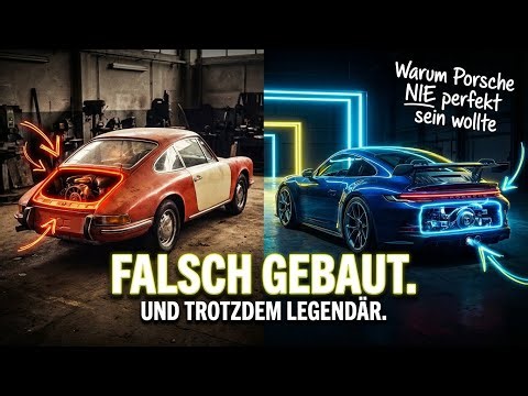 Built wrong – and yet legendary: Why Porsche never wanted to perfect the 911