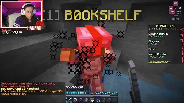 Crafting Tips and Tricks for Hypixel UHC | Minecraft Stream Highlights