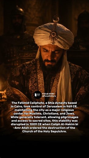 Fatimid Rule of Jerusalem #history #story #historyshorts #shorts