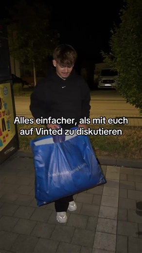 Alles einfacher als mit euch auf Vinted zu diskutieren