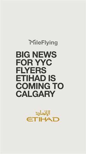 HGill | Travel & Points on Instagram: "Comment PLATINUM for the Amex Platinum elevated offer link ✨ Comment AVION for the RBC Avion Visa Infinite elevated offer link 💳 Etihad just announced nonstop YYC ⇄ AUH starting Nov 3, 2026 (4x weekly on the 787-9) and this is massive for Calgary flyers. It turns Abu Dhabi into a one-stop gateway to a ton of destinations across the Middle East, South Asia, and beyond. From a points angle, you’ll have options like Amex → Flying Blue (1:1) or Avion → America