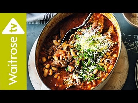 Red Wine Braised Pork With White Beans | Waitrose