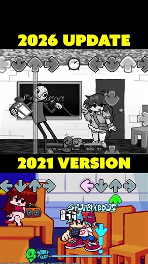 Baldi's Basics in Funkin' | 2026 VS 2021 Versions 😱 [FNF]