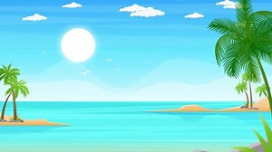 Beautiful Cartoon Landscape Background Video Stock Footage Video (100% Royalty-free) 3530903793 | Shutterstock