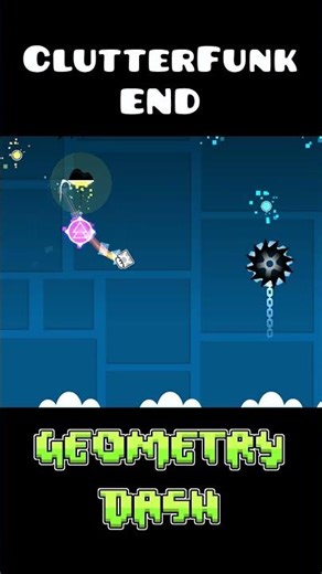 Clutterfunk End Is INSANE! #geometrydash #gdupdate #gd #deluxe12 #gaming #games #memes