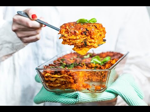 Vegetarische Lasagne mit Linsen 🇮🇹