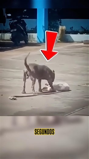 Este perro engañó a la muerte con una jugada perfecta #animals #dogshorts