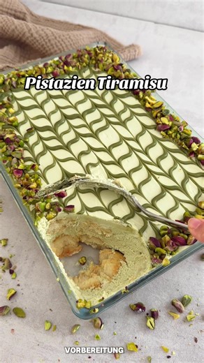 Einfaches Pistazien Tiramisu Rezept mit 5 Zutaten