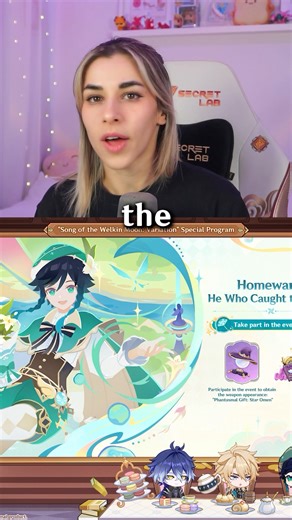 Leana on Instagram: "Only 3 events but at least the shop reset and IT is saving us 🥹 What are your thoughts on Luna V primo count? #genshinmooninvitation #LunaIVStory #hoyoverse #hoyocreators #genshin"